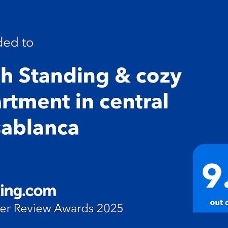 High Standing & Cozy Apartment In Central קזבלנקה מראה חיצוני תמונה